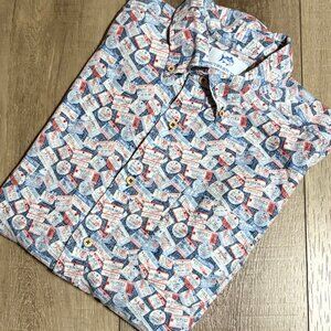Southern Tide Welcome Aboard Intercoastal Sport Shirt Men's Large